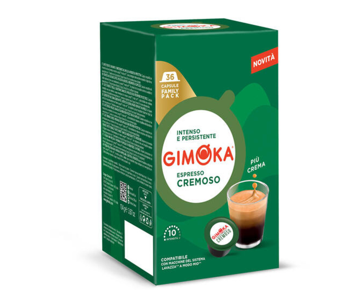 GIMOKA Cremoso – капсули "A Modo Mio“ 36 бр.