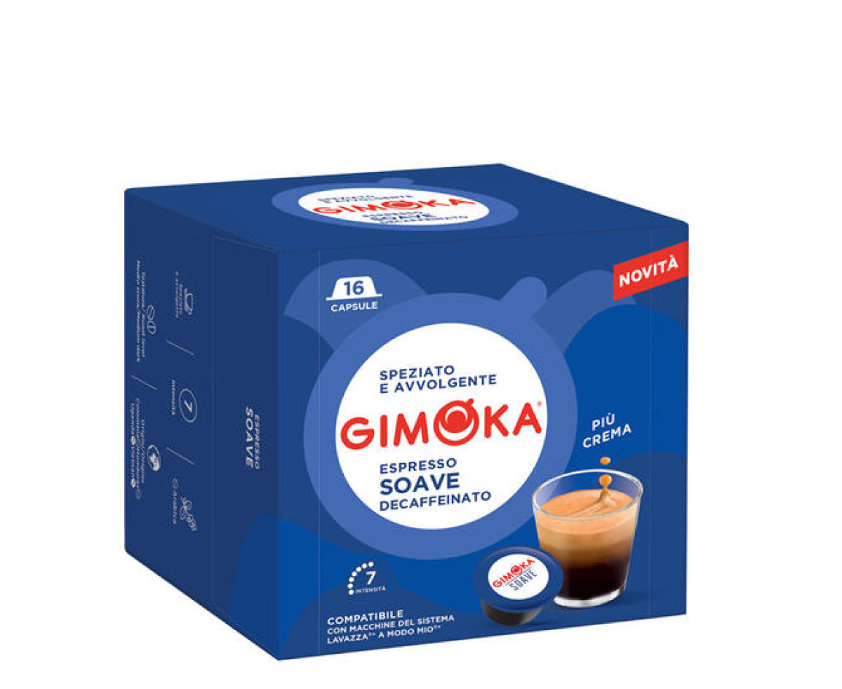 GIMOKA Soave Decaffeinato – капсули "A Modo Mio“ 16 бр.