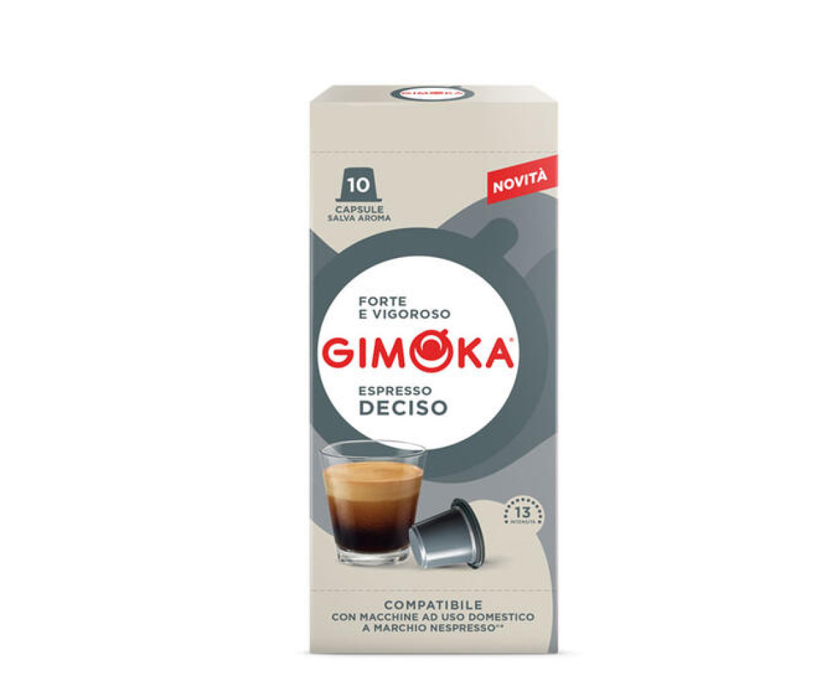 GIMOKA Deciso – капсули Nespresso® 10 бр. | Gimoka | Nespresso compatible coffee capsules |