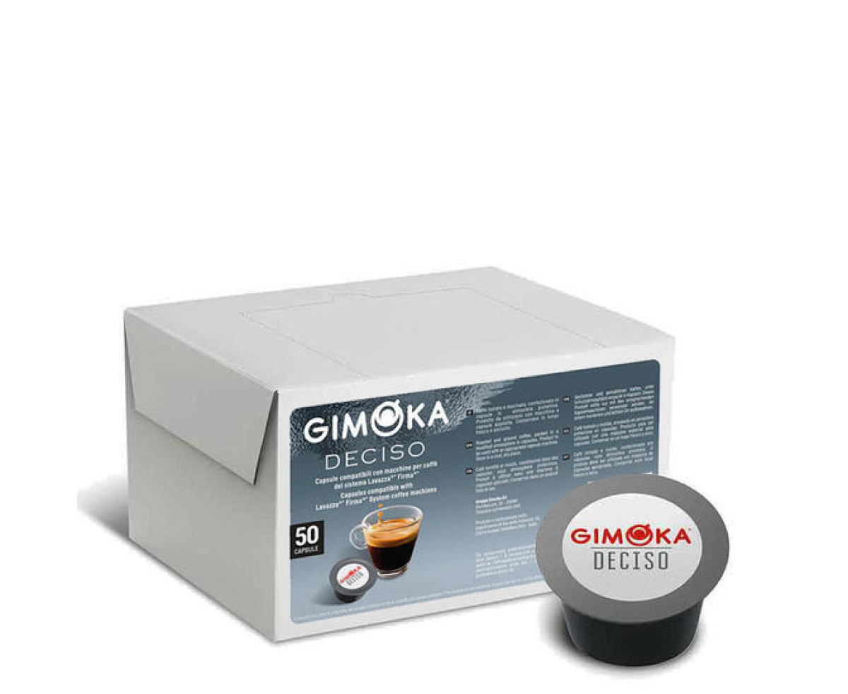 GIMOKA Espresso Deciso – капсули "Lavazza Firma" 50 бр. | Lavazza Blue | Coffee Capsules |