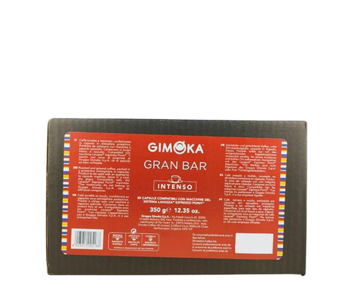 GIMOKA Gran Bar - капсули "Espresso Point" 50 бр. | Lavazza Point | Coffee Capsules |