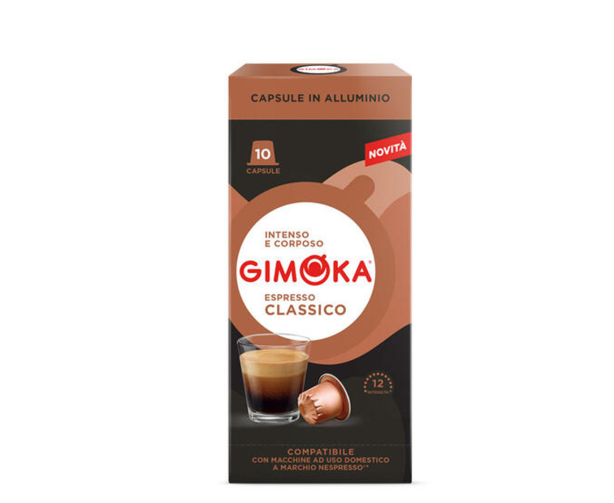 GIMOKA In Alluminio Classico – капсули Nespresso 10 бр. | Nespresso compatible coffee capsules | Coffee Capsules |
