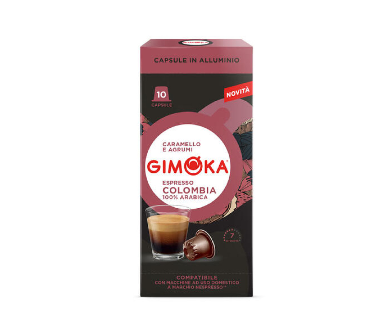 GIMOKA In Alluminio Colombia – капсули Nespresso 10 бр. | Gimoka | Nespresso compatible coffee capsules |