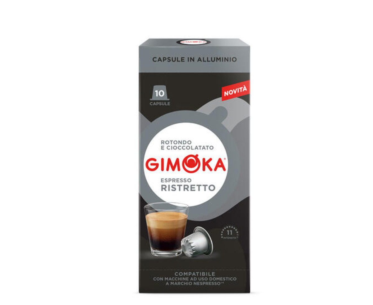 GIMOKA In Alluminio Ristretto – капсули Nespresso 10 бр. | Виж всички | Nespresso compatible coffee capsules |