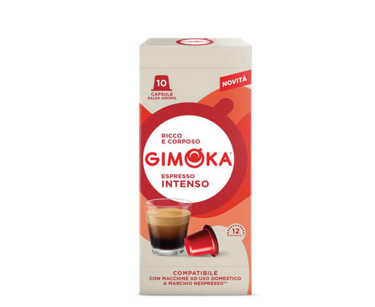 GIMOKA Intenso – капсули Nespresso 10 бр. | Nespresso съвместими | Кафе капсули |