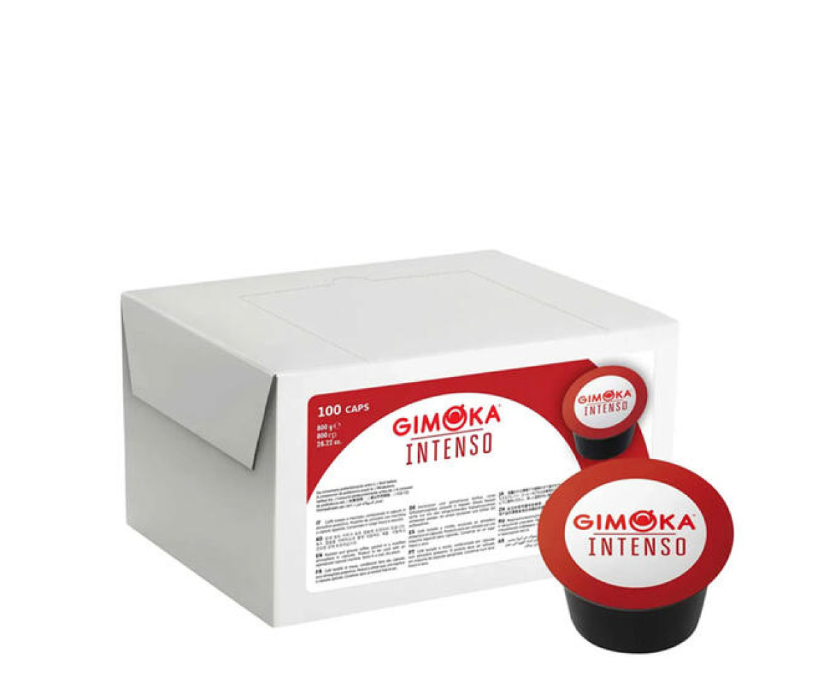 GIMOKA Intenso Plus - капсули "Lavazza Blue" 100 бр. | Lavazza Blue | Coffee Capsules |