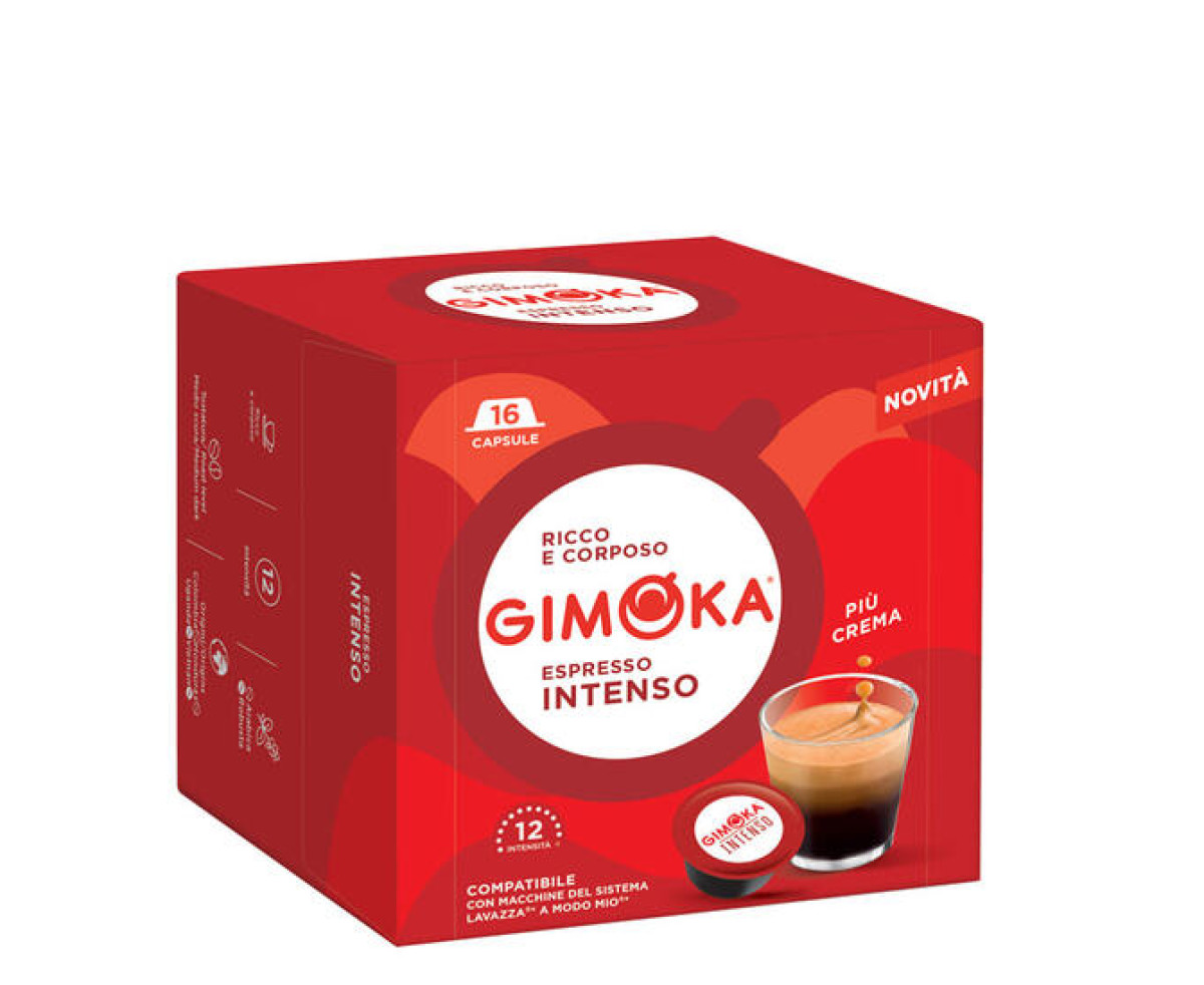 GIMOKA Intenso – капсули "A Modo Mio“ 16 бр. | Lavazza A Modo Mio | Coffee Capsules |