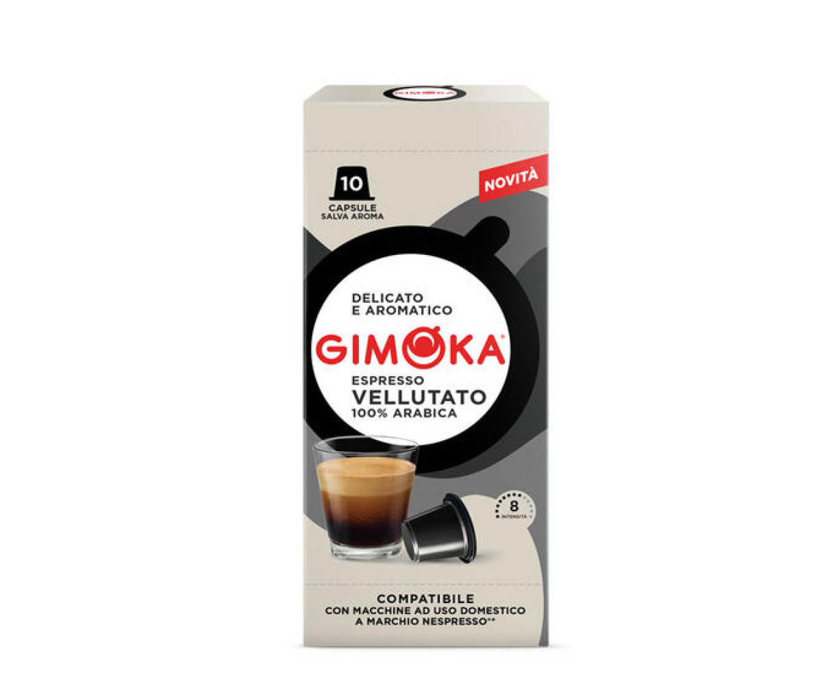 GIMOKA Vellutato 100% Arabica – капсули Nespresso 10 бр.