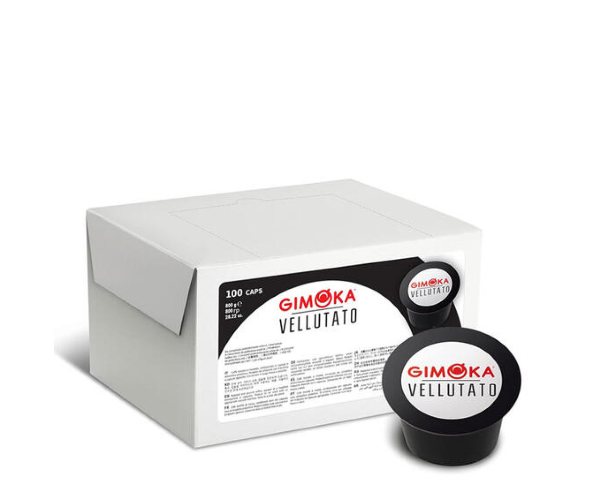 GIMOKA Vellutato Plus - капсули "Lavazza Blue" 100 бр. | Lavazza Blue | Coffee Capsules |