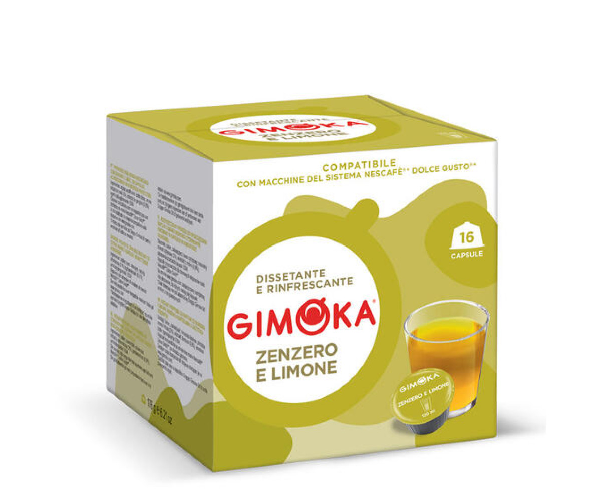 GIMOKA Zenzero E Limone – капсули "Dolce Gusto" 16 бр. | Шоколад и сладки | Вкусотийки |