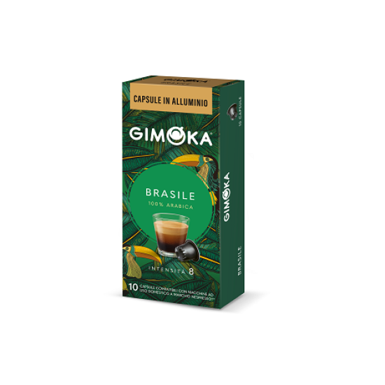 Gimoka Brazil алуминиеви Nespresso съвместими капсули