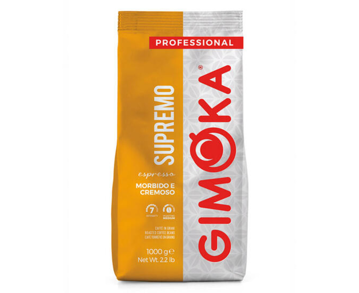 GIMOKA Supremo кафе на зърна – 1 KG.