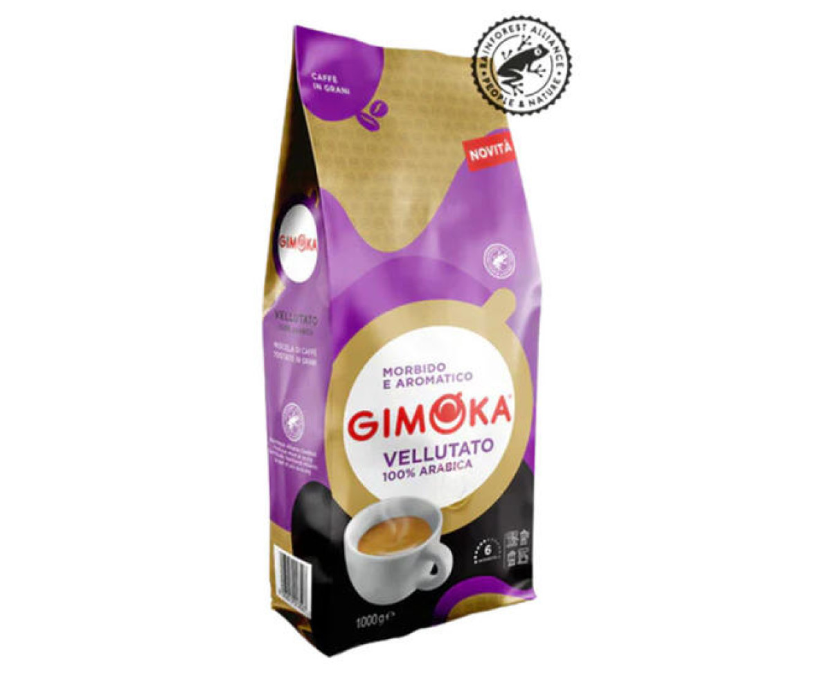 GIMOKA Vellutato 100% Arabica кафе на зърна – 1 KG. | Kimbo | Other |