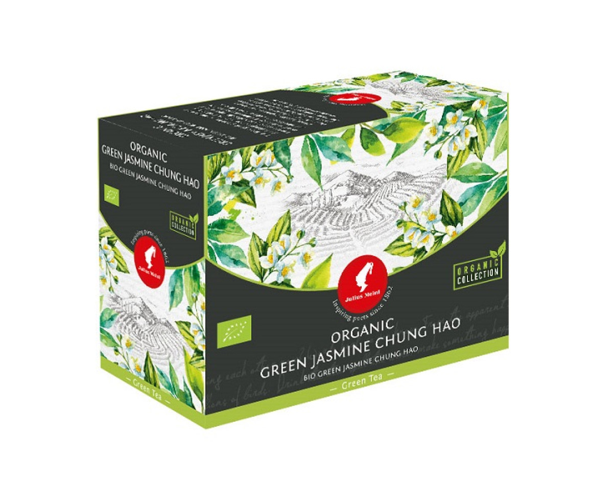 Julius Meinl - Био китайски зелен чай с жасмин на сашета Julius Meinl - Био китайски зелен чай с жасмин на сашета