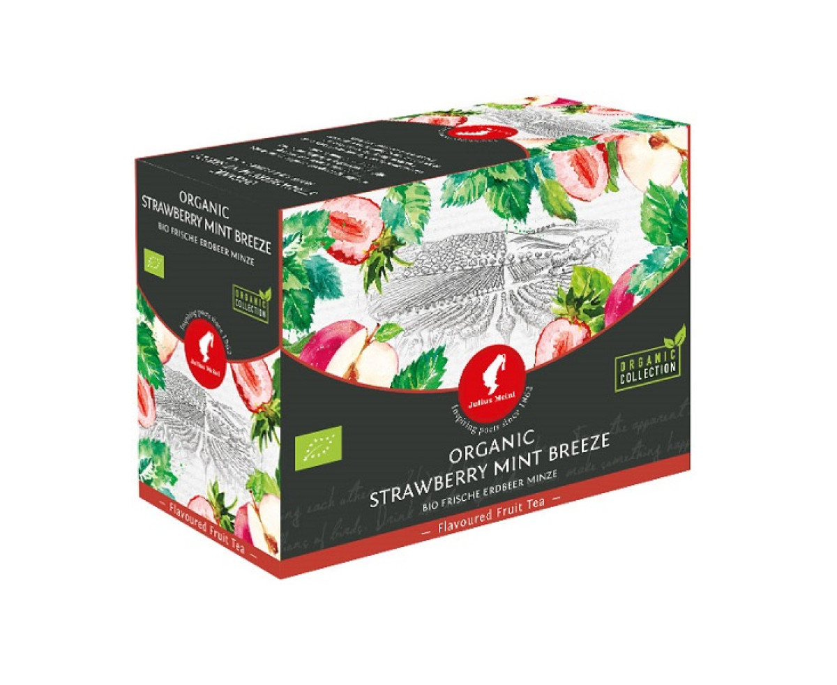 Julius Meinl -  Био чай ягода и мента на сашета