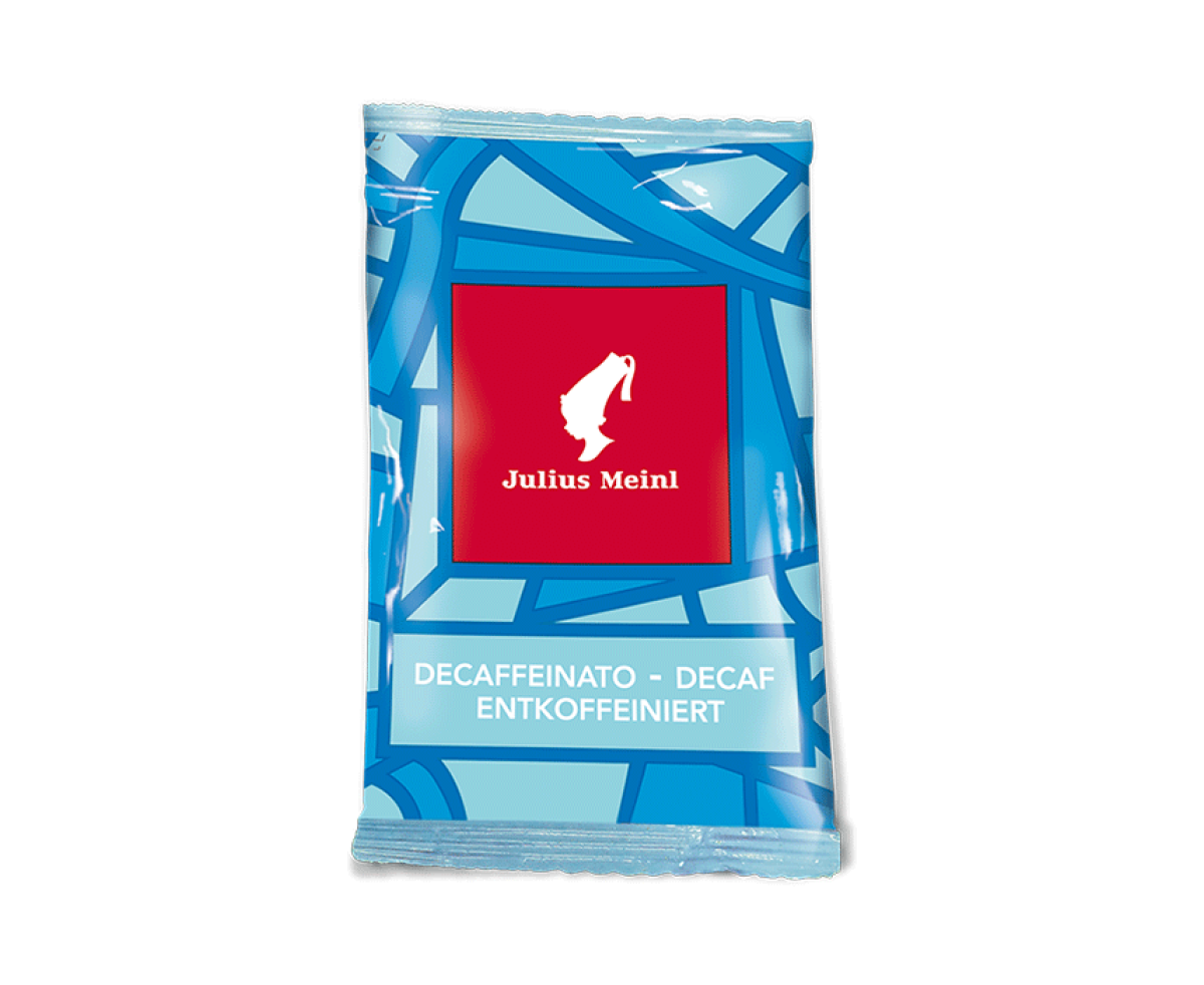 Julius Meinl Decaf Безкофеиново мляно кафе на пакетчета - 7гр x 100бр Julius Meinl Decaf Безкофеиново мляно кафе на пакетчета - 7гр x 100бр