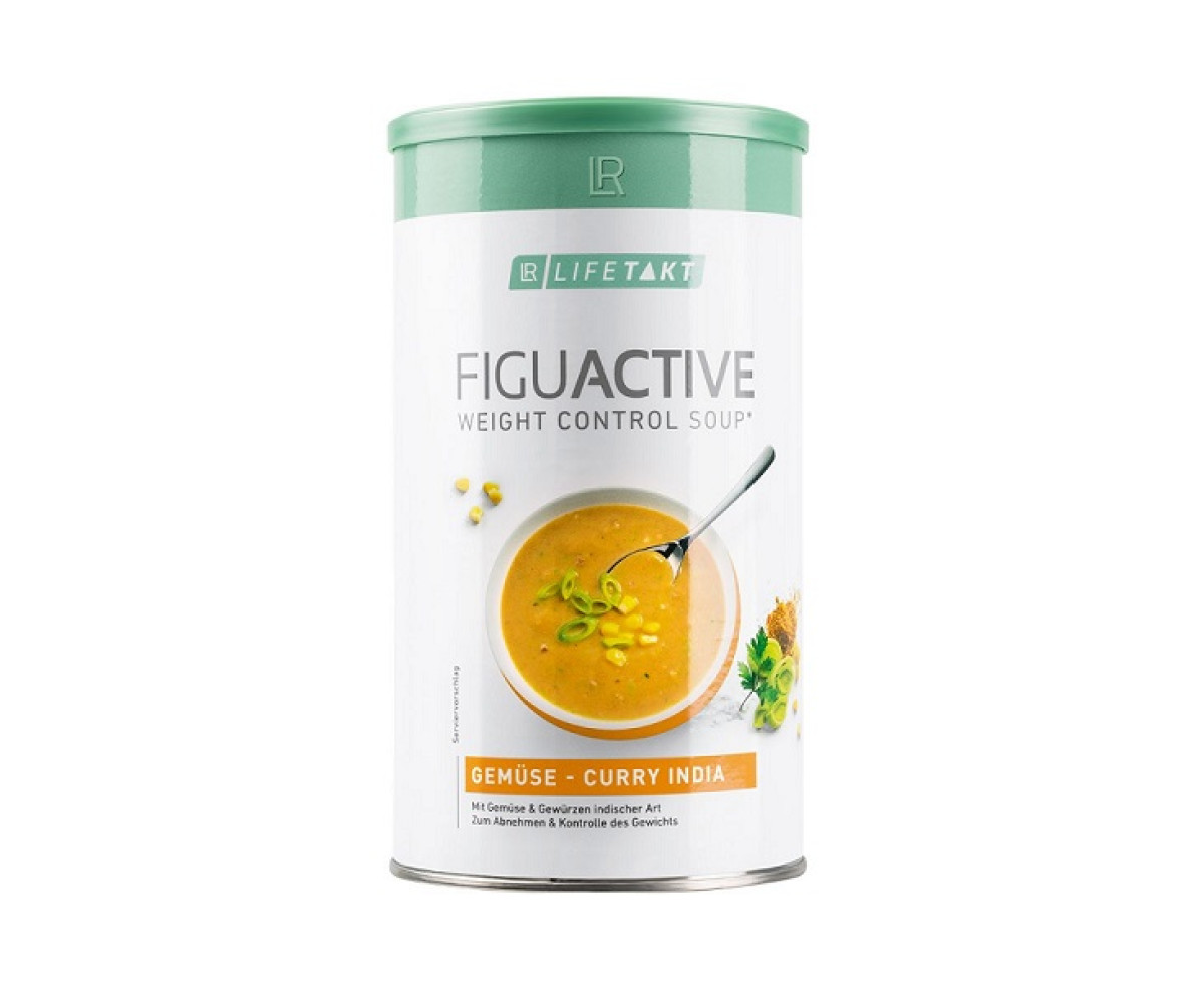 LR FiguActiv супа със зеленчуци и къри в кутия 500гр