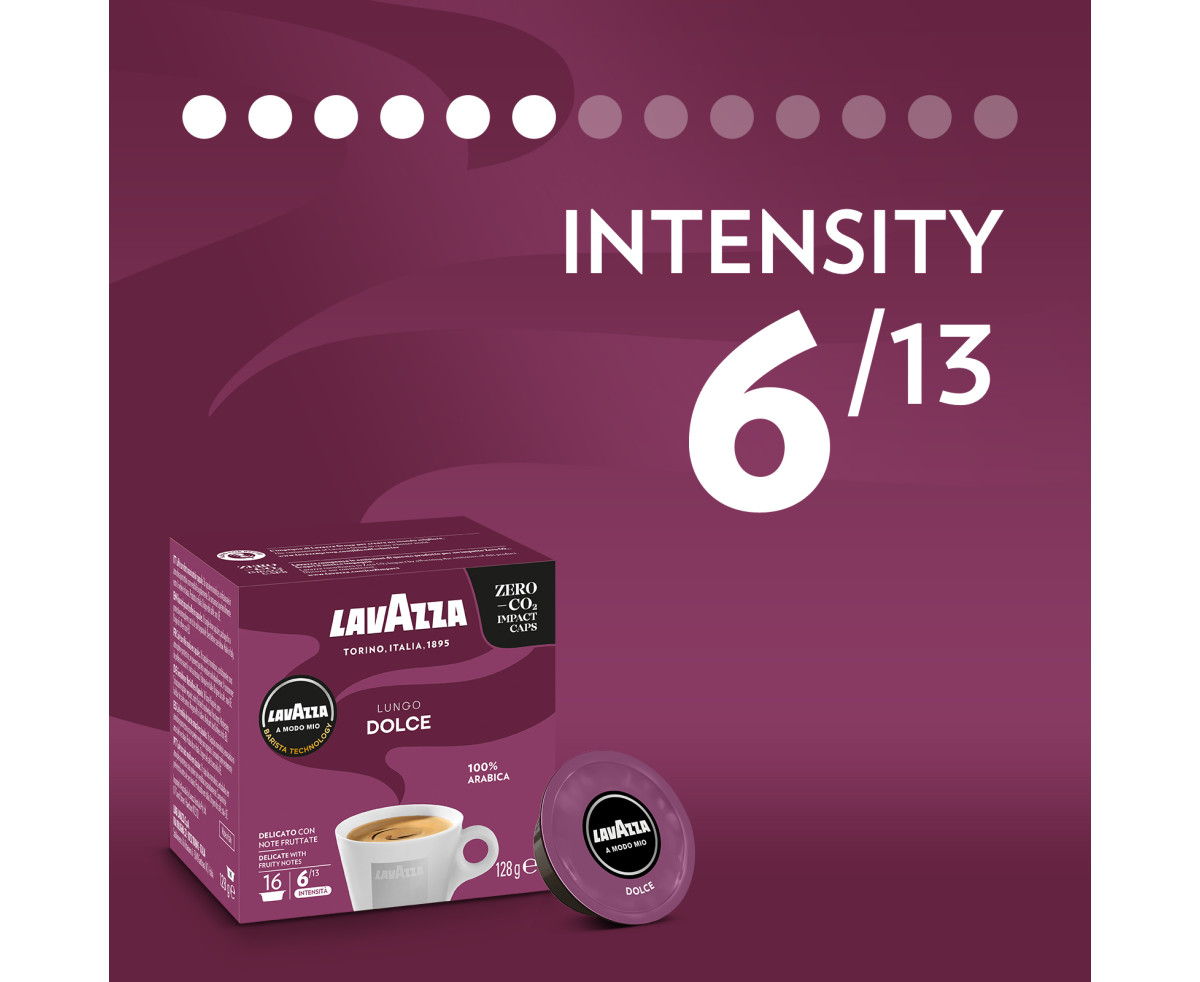 Lavazza Lungo Dolce A modo mio 16бр капсули