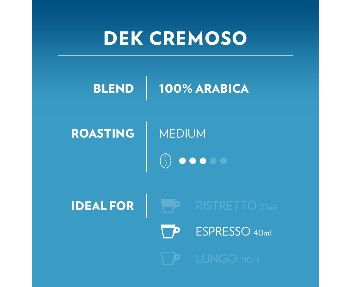 Lavazza Dek Cremoso A Modo Mio - 16 бр. Капсули