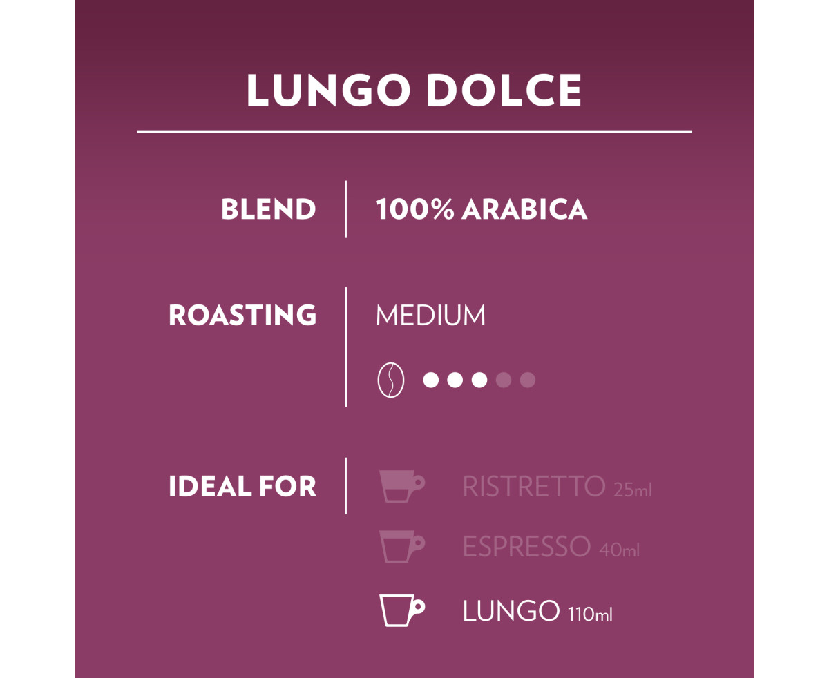 Lavazza Lungo Dolce A modo mio 16бр капсули