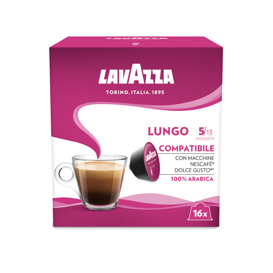 Lavazza Lungo 16 кафе капсули за Dolce Gusto кафемашина