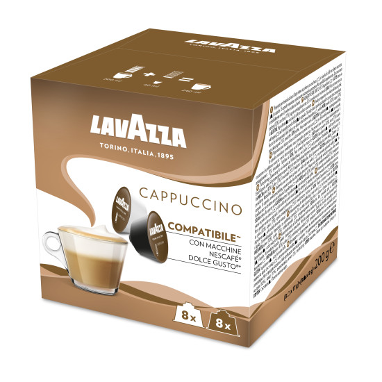 Lavazza Cappuccino 16 кафе капсули за Dolce Gusto кафемашина