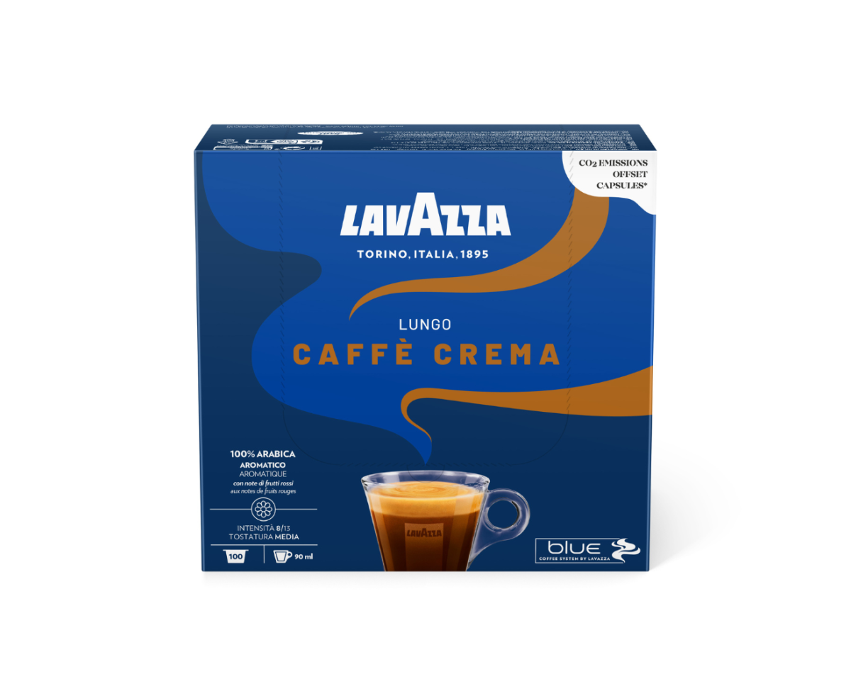 Lavazza Blue Cafe Crema Lungo 100 бр. капсули