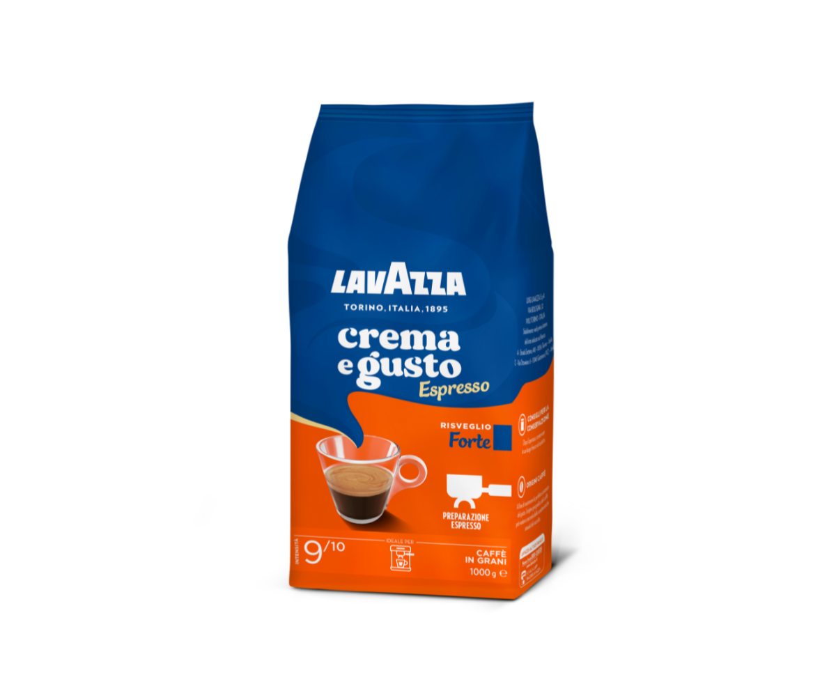 Lavazza Crema e Gusto Forte кафе на зърна 1кг.