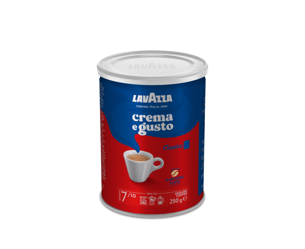 Lavazza Crema e Gusto- ground coffee, 250gr tin