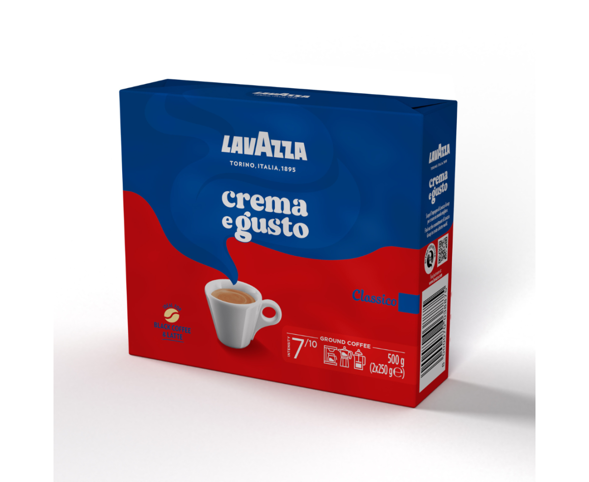Lavazza Crema e Gusto мляно кафе 2x250гр