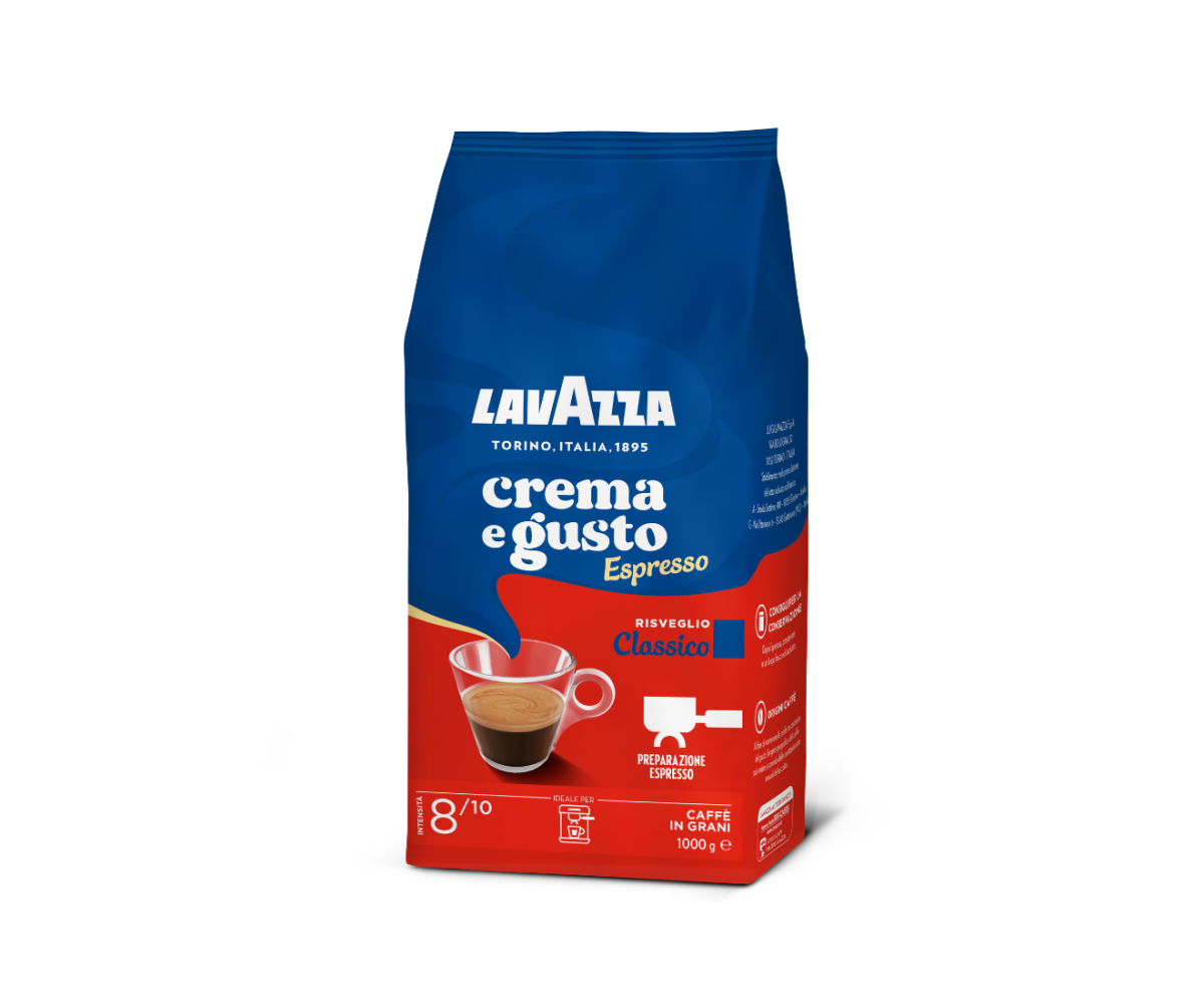 Lavazza Crema e Gusto Classico кафе на зърна 1кг.