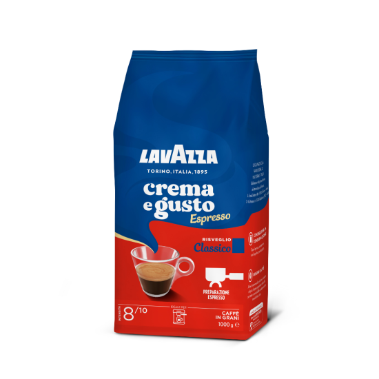 Lavazza Crema e Gusto Classico кафе на зърна 1кг.