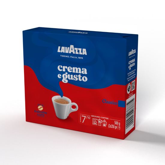 Lavazza Crema e Gusto мляно кафе 2x250 гр.