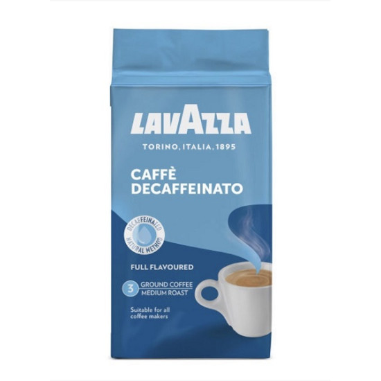 Lavazza Decaffeinato  мляно кафе 250гр вакуум