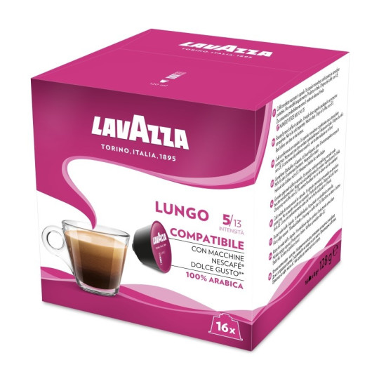 Lavazza Lungo 16 кафе капсули за Dolce Gusto кафемашина