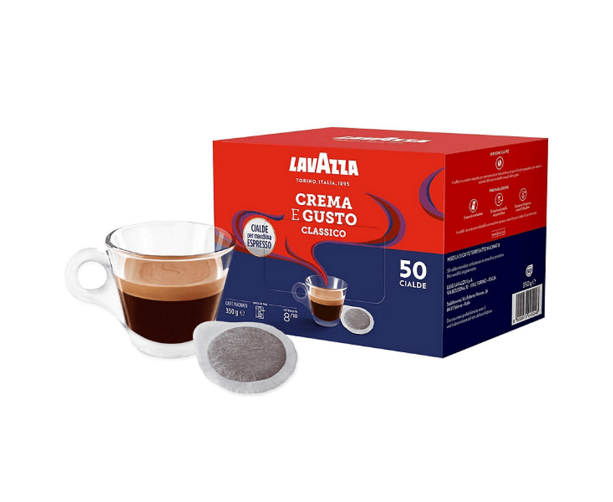 Lavazza Crema e Gusto - 50 бр в кутия, e.s.e. падове | Lavazza Моно дози e.s.e Lavazza Crema e Gusto - 50 бр в кутия, e.s.e. падове | Lavazza Моно дози e.s.e | Е.S.E mono doses |