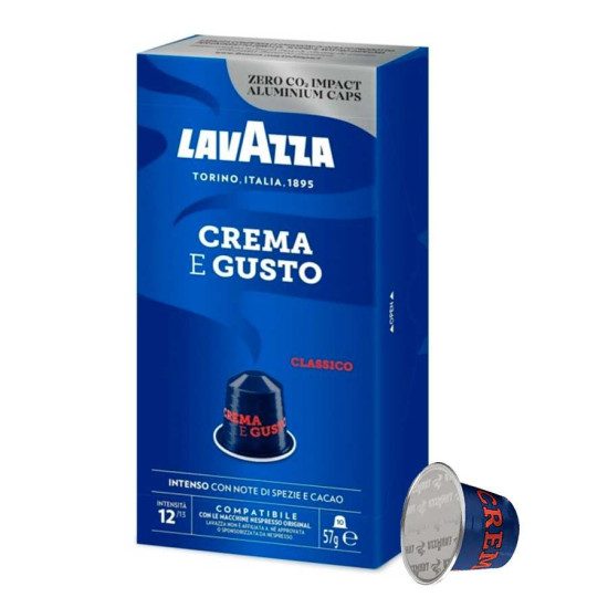 LavazzaCrema e Gusto Nespresso съвместими капсули 10бр