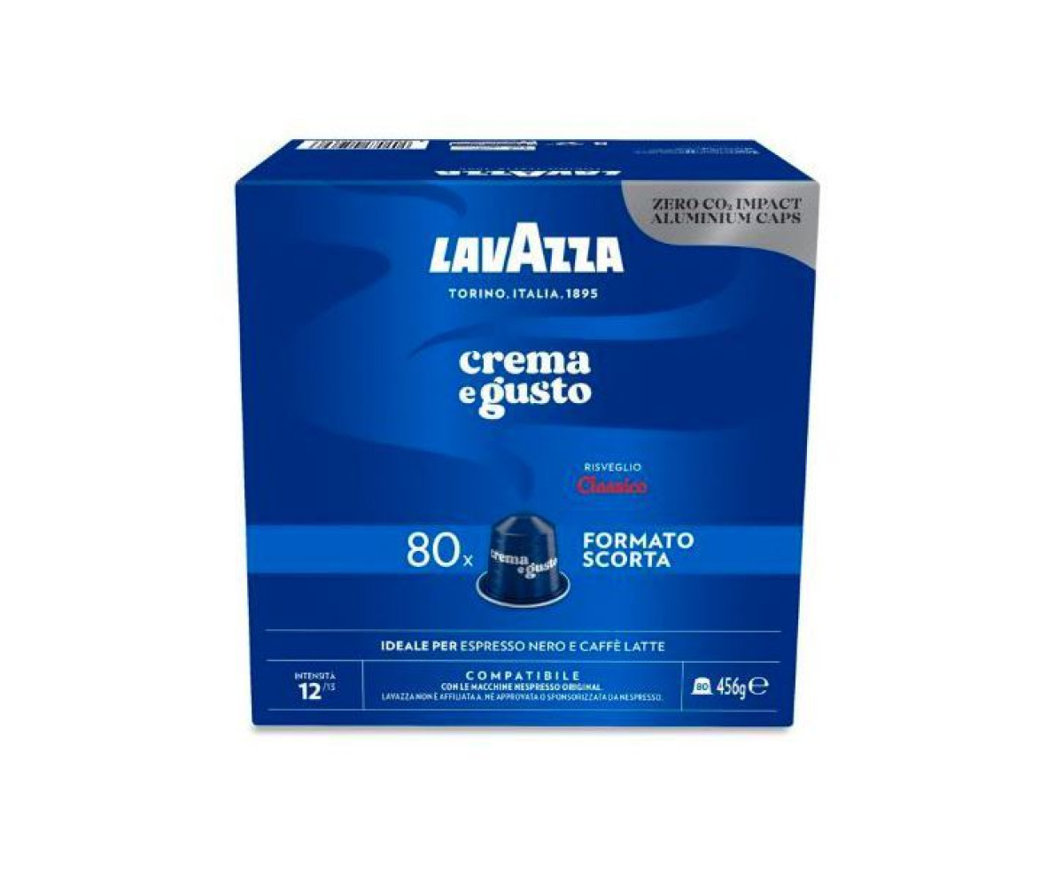 Lavazza Crema e Gusto Nespresso съвместими капсули 80бр| Виж всички Lavazza Crema e Gusto Nespresso съвместими капсули 80бр| Виж всички | Nespresso съвместими |