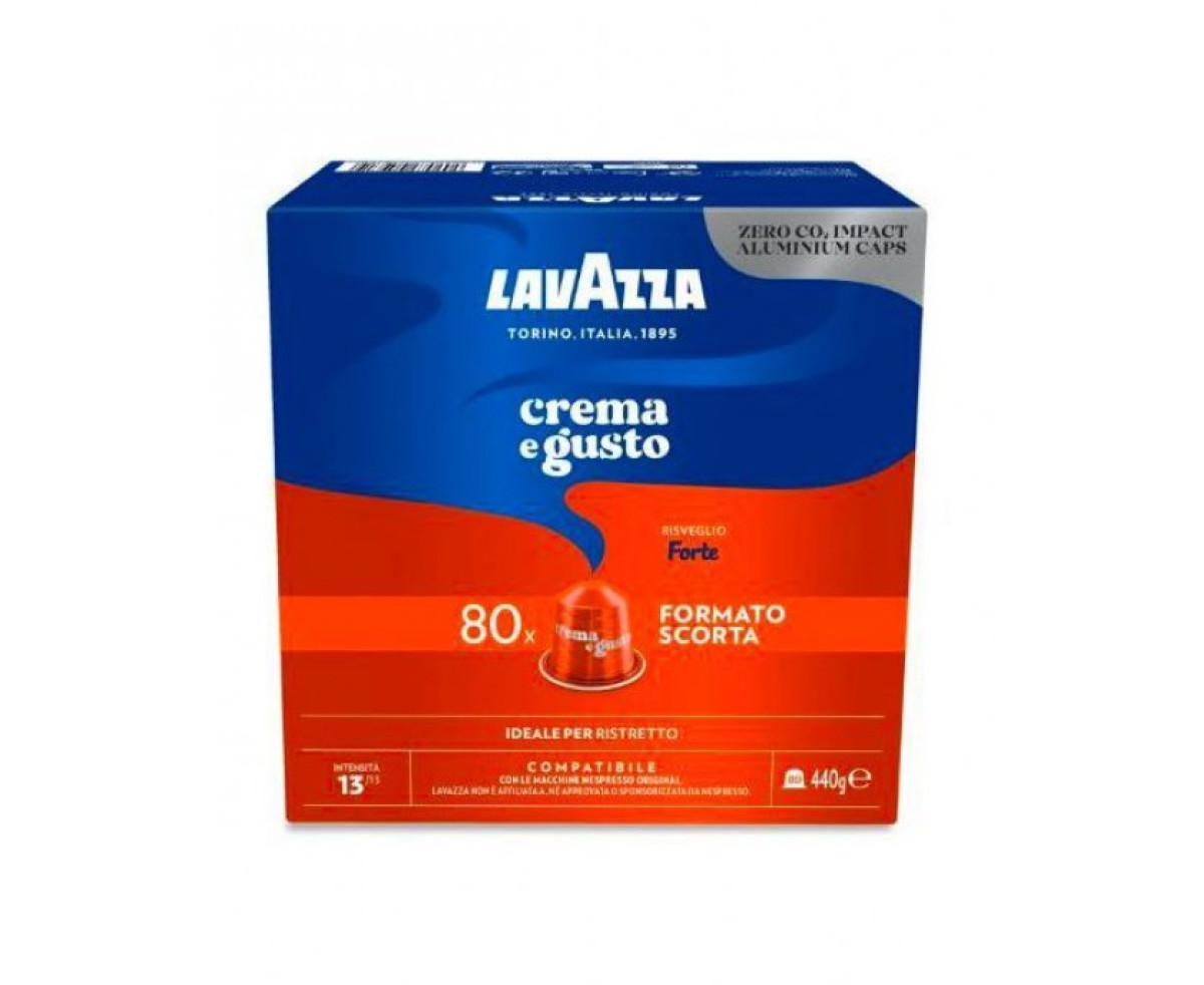 Lavazza Crema e Gusto Forte Nespresso съвместими капсули 80бр | Виж всички Lavazza Crema e Gusto Forte Nespresso съвместими капсули 80бр | Виж всички | Nespresso съвместими |