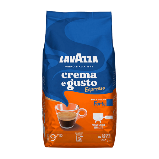 Lavazza Crema e Gusto Forte кафе на зърна 1кг.