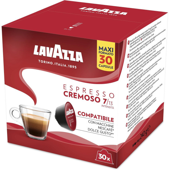 Lavazza Cremoso 30 кафе капсули за Dolce Gusto кафемашина