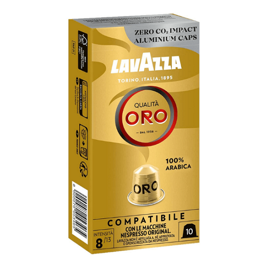 Lavazza Qualità Oro Nespresso съвместими капсули 10бр