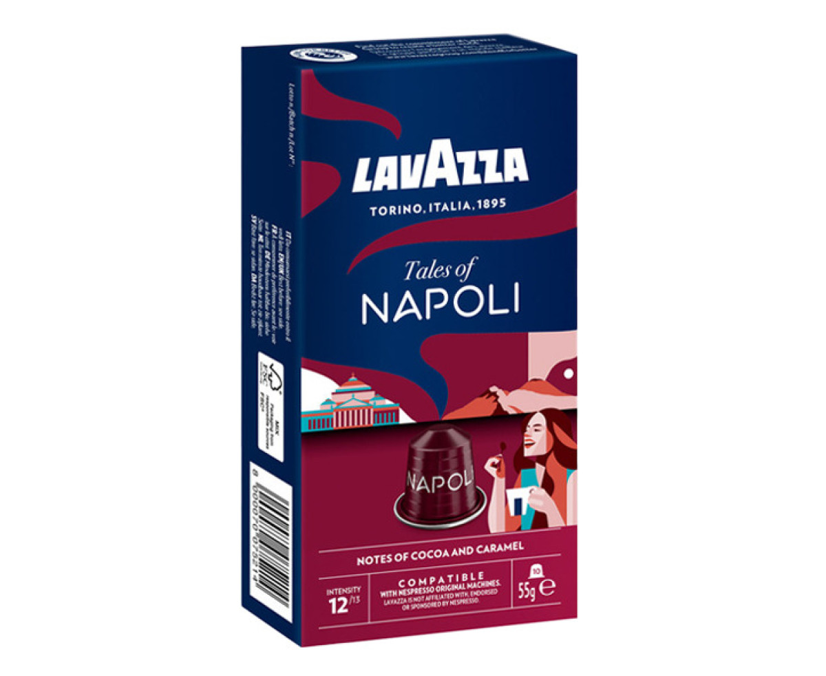 Lavazza Tales of Italy Napoli Nespresso съвместими капсули 10 бр