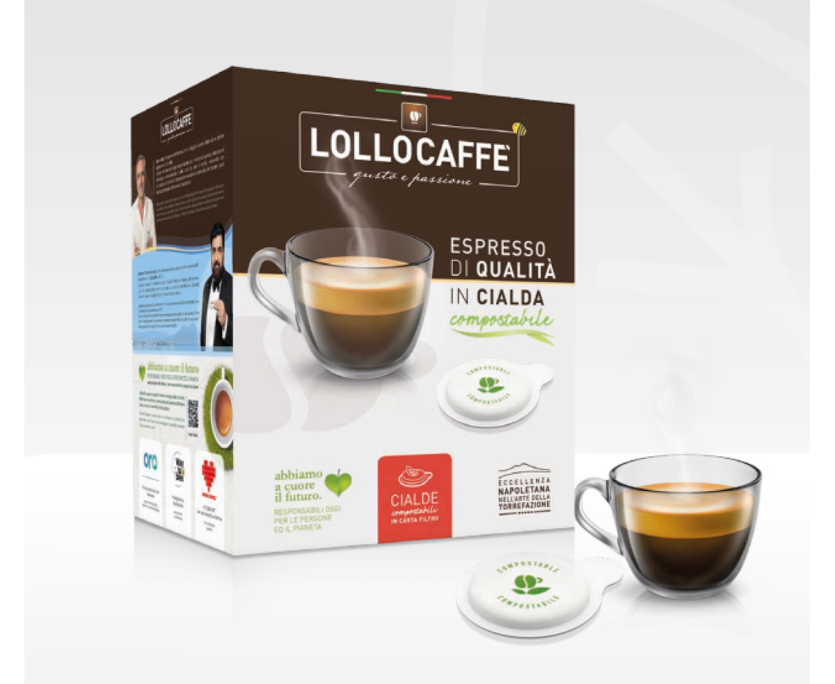 LolloCaffe Decaffeinated espresso e.s.e моно дози 50бр LolloCaffe Decaffeinated espresso e.s.e моно дози 50бр