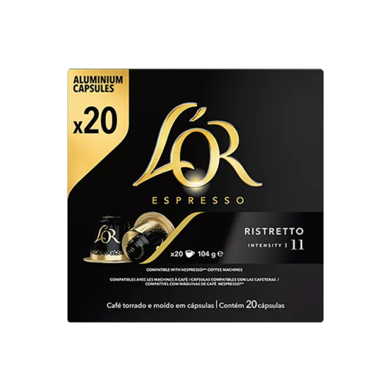  L'Or Ristretto Nespresso съвместими капсули 20бр