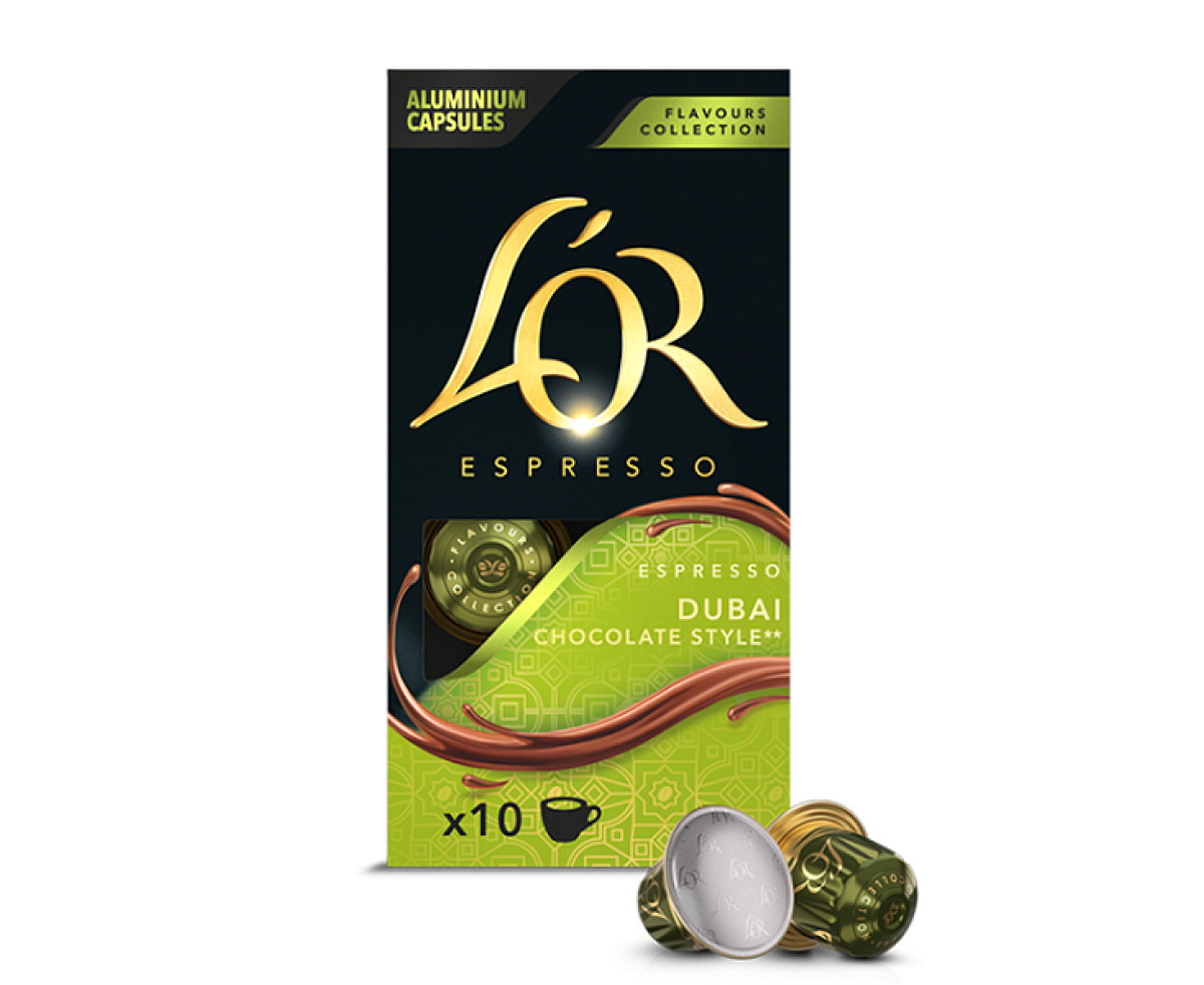 L'or Espresso Дубайски шоколад 10 бр. Nespresso® съвместими капсули | Nespresso compatible coffee capsules | Coffee Capsules |