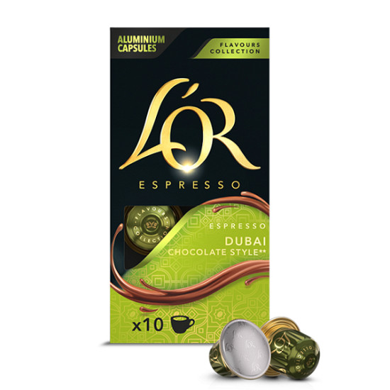 L'or Espresso Дубайски шоколад 10 бр. Nespresso® съвместими капсули