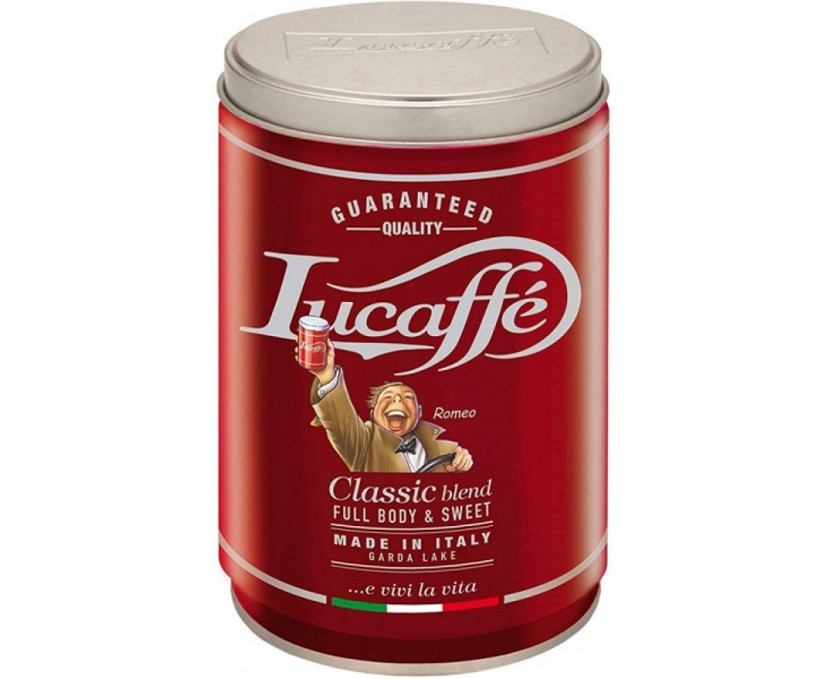 Barattolo Lucaffe Classic 250гр мляно кафе