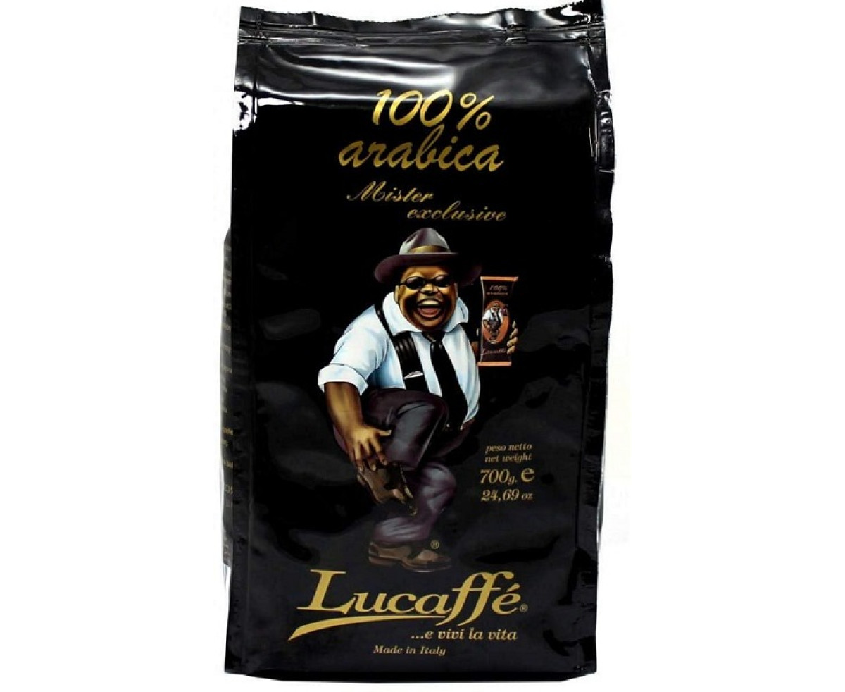 Lucaffe Mr.Exclusive 100% Arabica - 700гр кафе на зърна