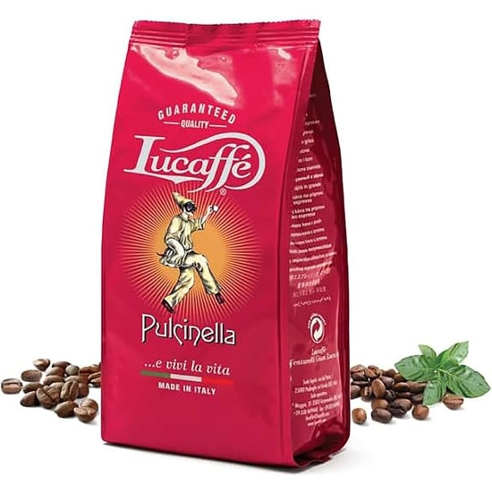 Lucaffe Pulcinella 1кг кафе на зърна